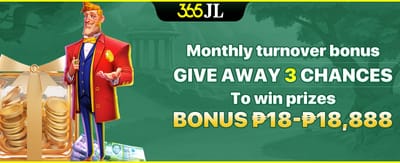 Monthly Turnover Giveaway promotion